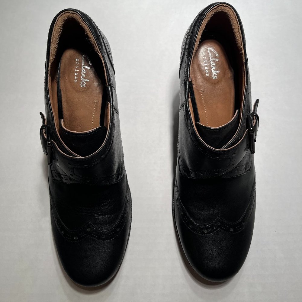 Clarks Black Artisan Shoes - Women's Size 9.5